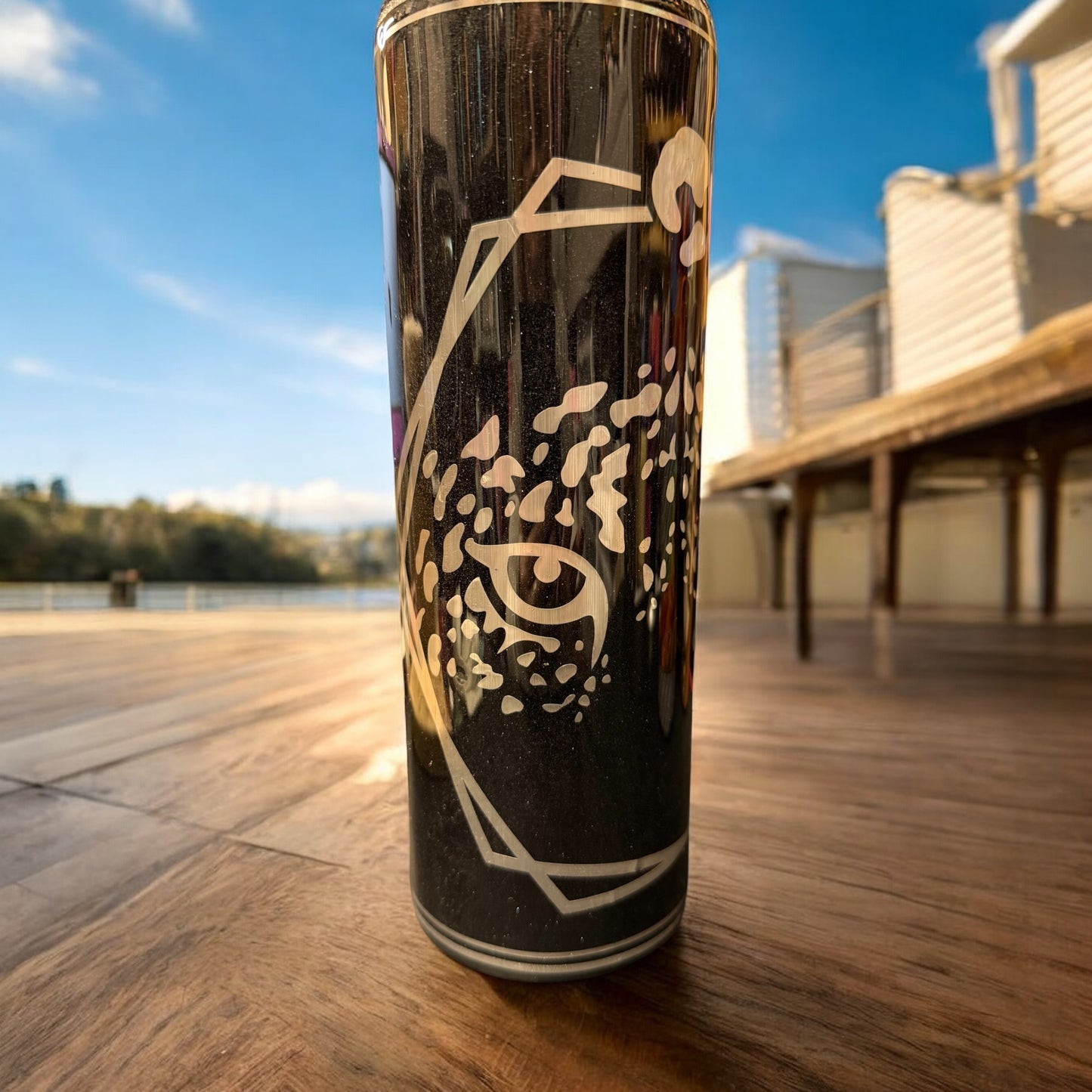30 oz Cheeta Face tumbler