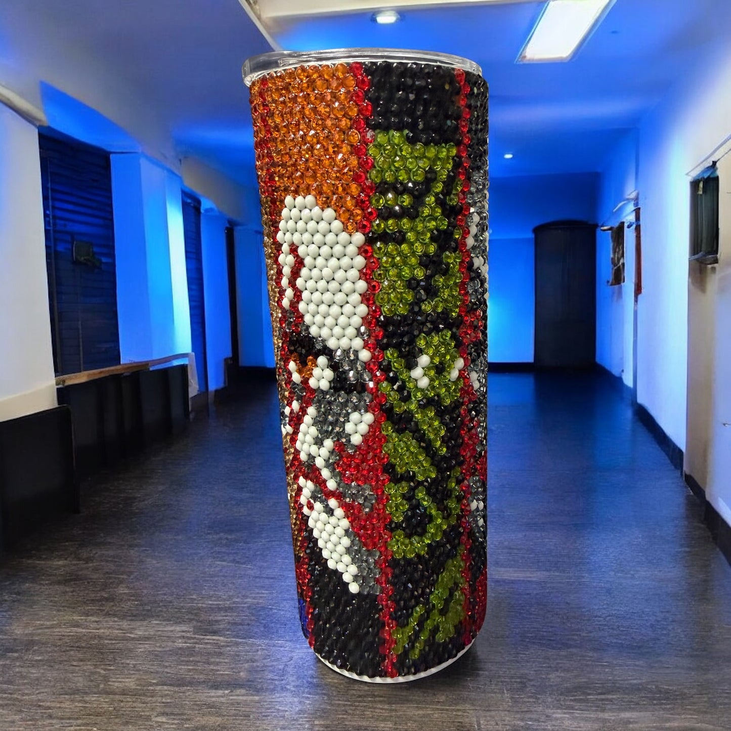 Bad Boys rhinestone tumbler