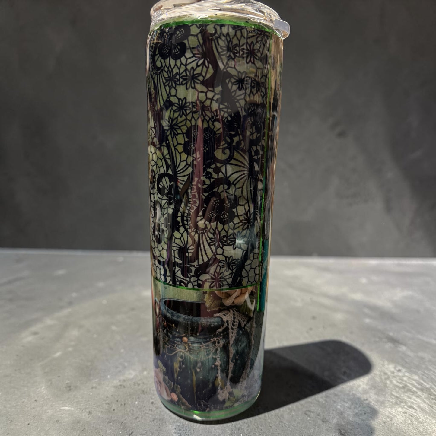 30 oz Green eyed girl tumbler