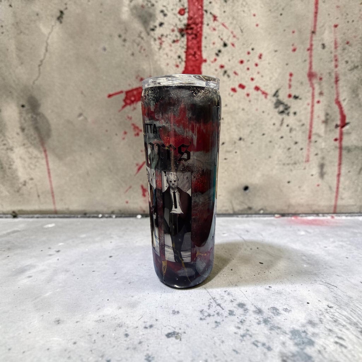 20 oz "Straight outta NIGHTMARES" tumbler