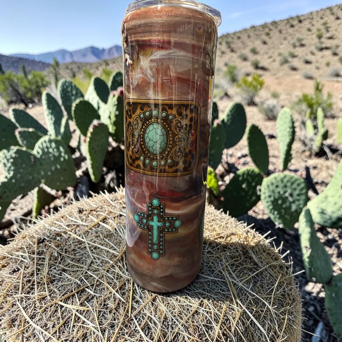 30 oz Cowgirl tumbler