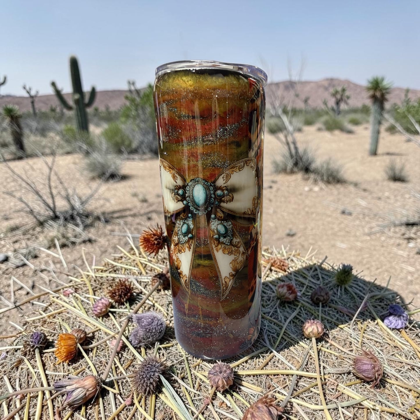20oz Country Skull