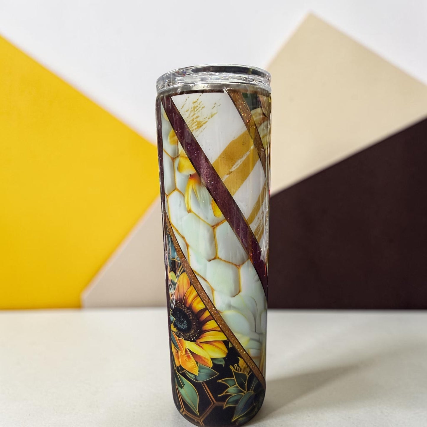 30 oz Sunflower tumbler