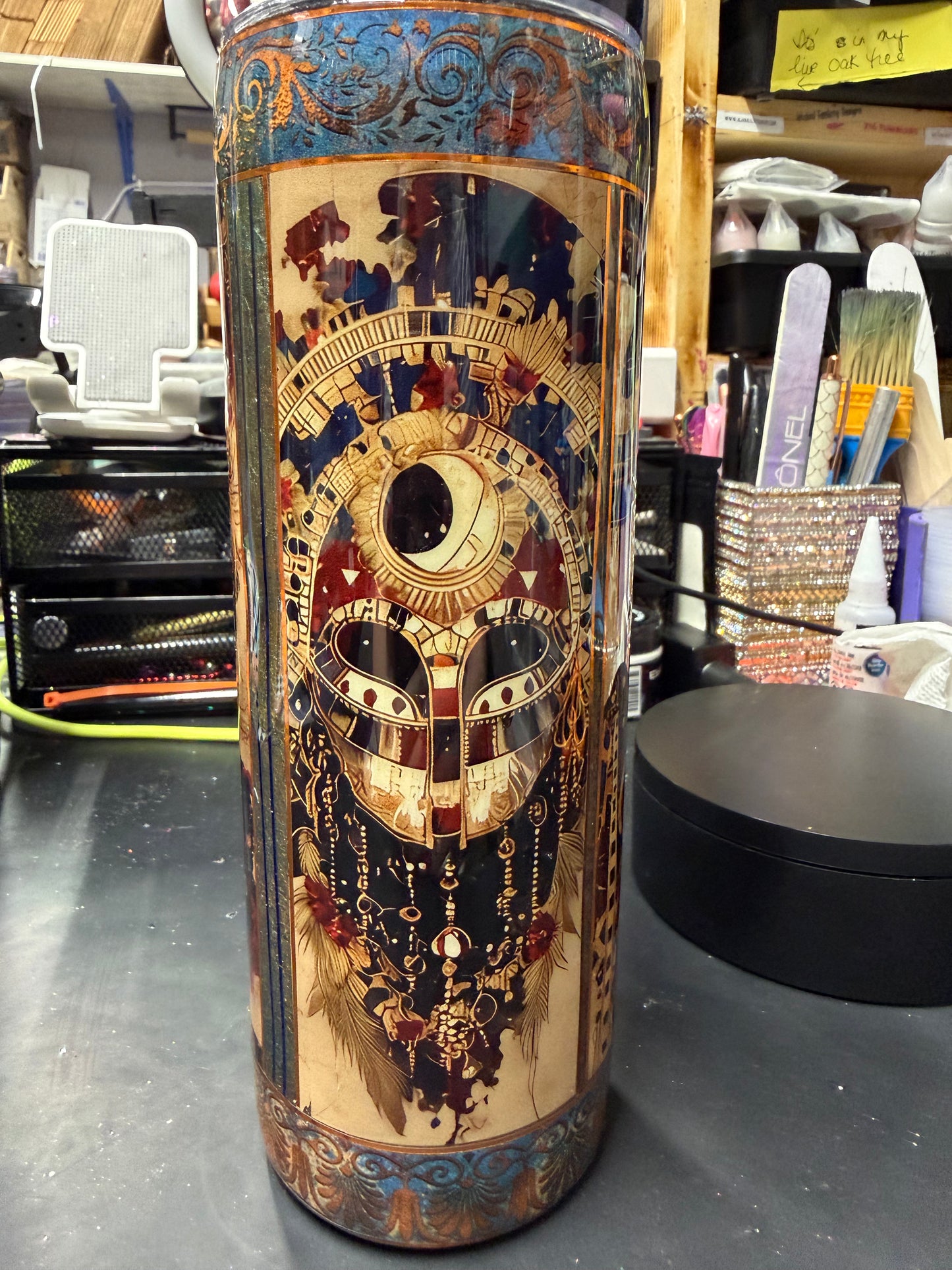20 oz stunning African safari tumbler