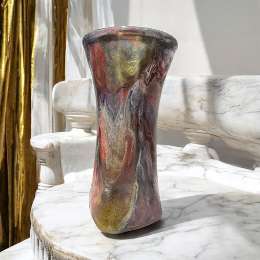Colorful Vase 8 inch tall