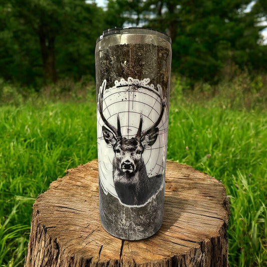 30 oz fatty Stunning Deer tumbler