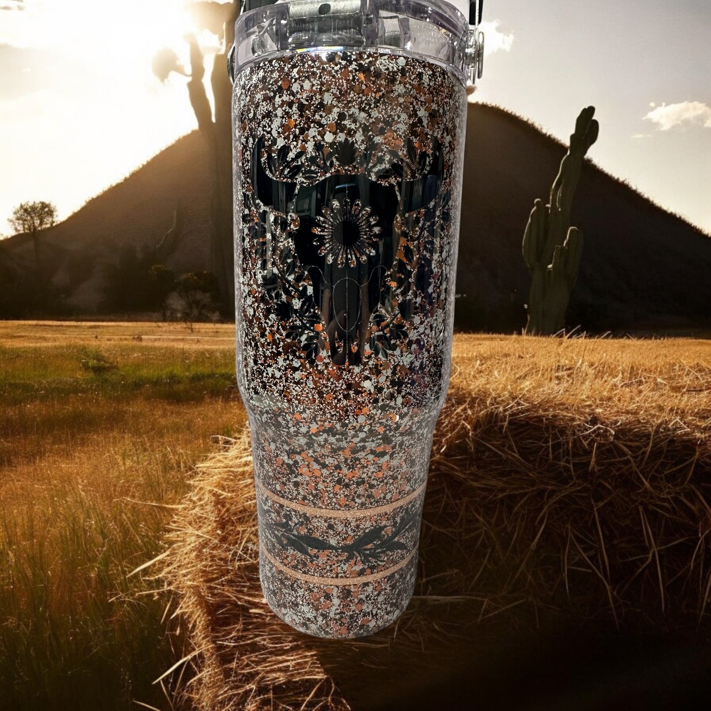 30 oz Tri-sip "If I'm the problem then you might be the reason" tumbler