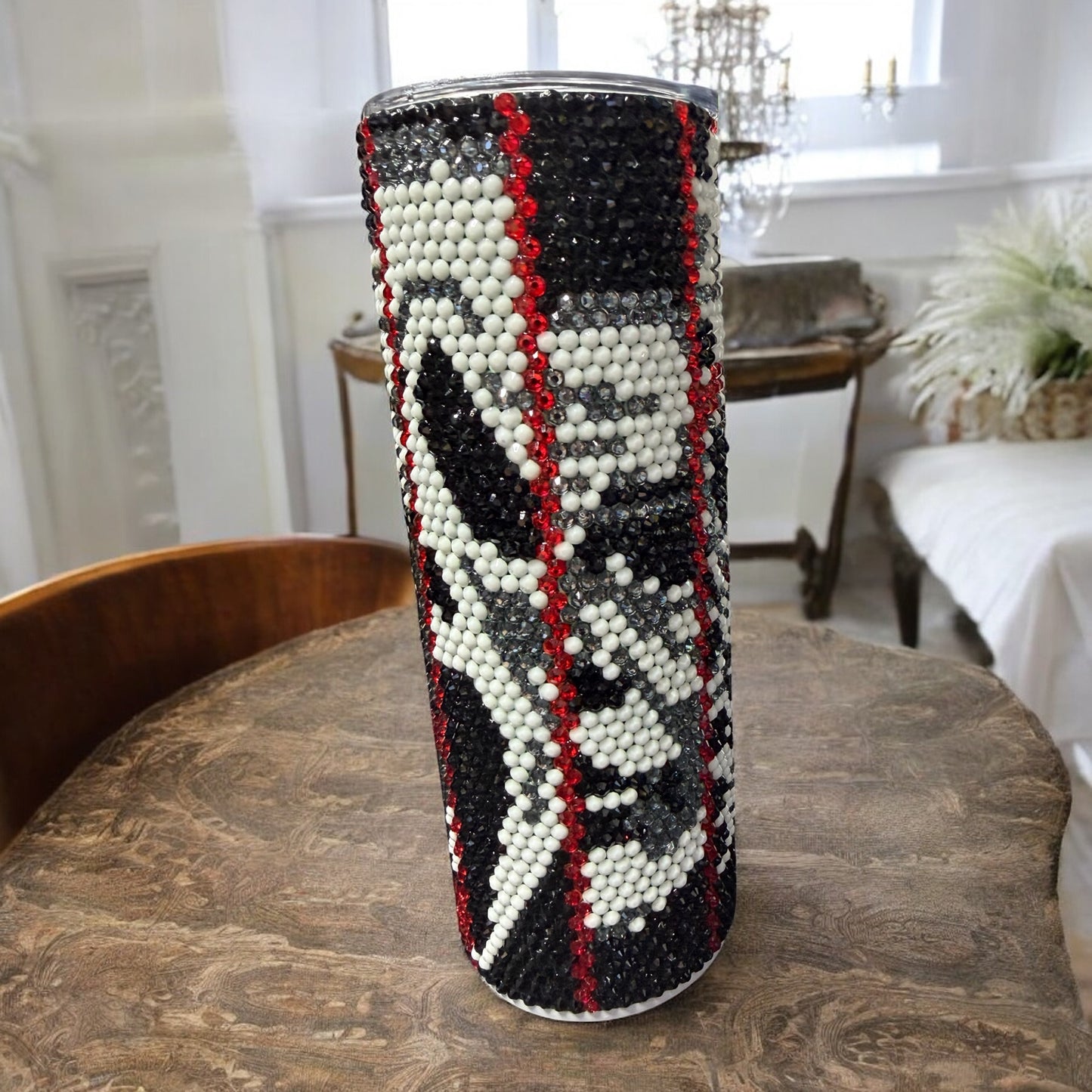 Bad Boys rhinestone tumbler