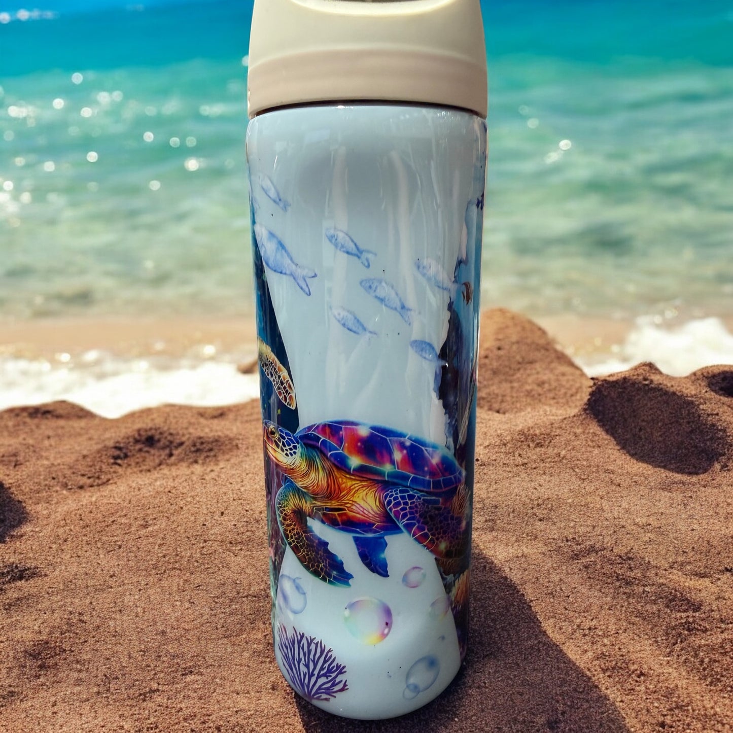 24 oz Turtle Owala tumbler