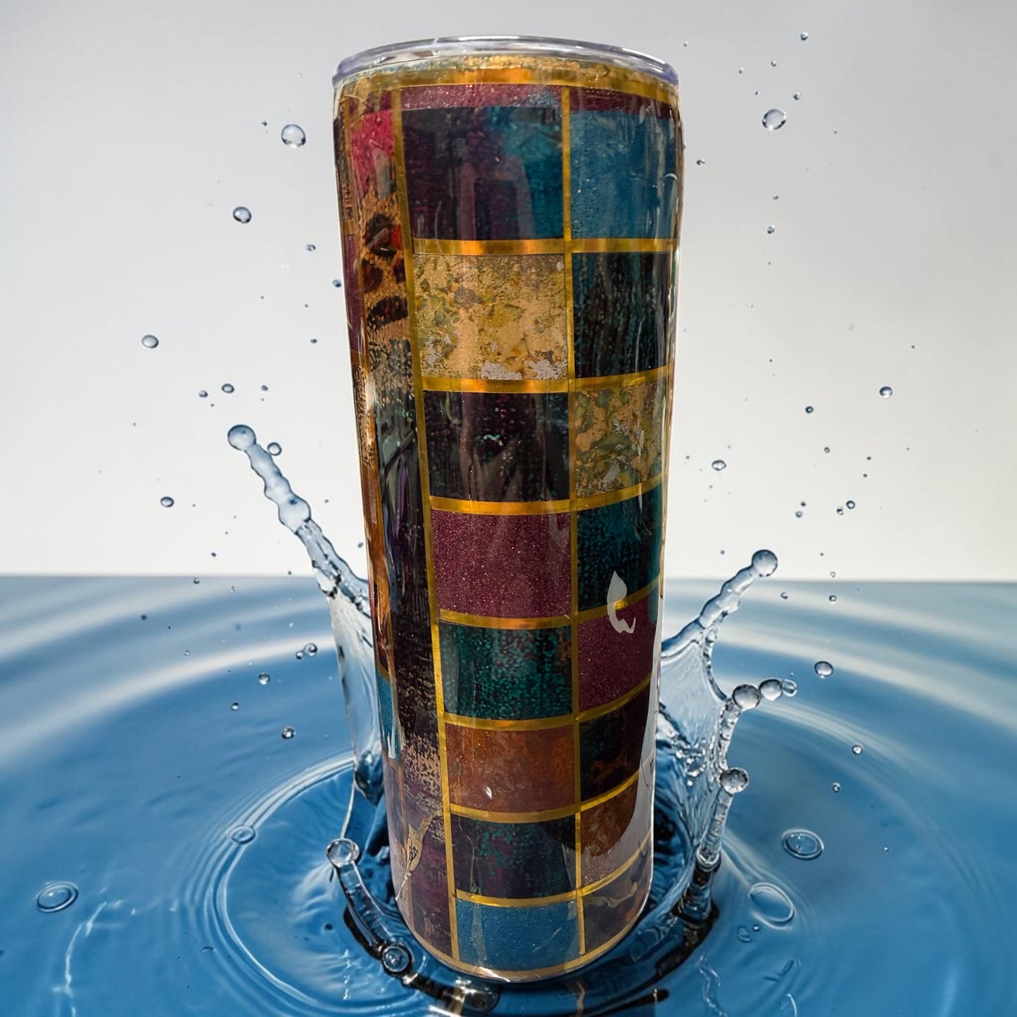 20 oz Stunning Plaid tumbler
