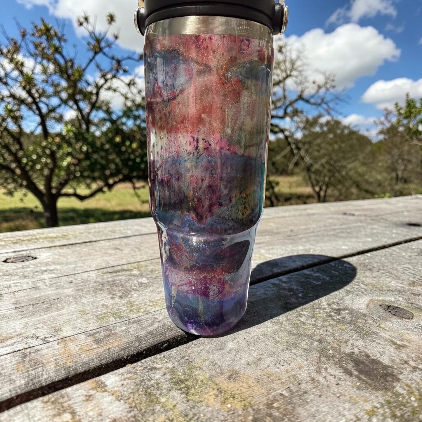 30 oz tri sip "Sparkle Farts there's Chaos to spread"