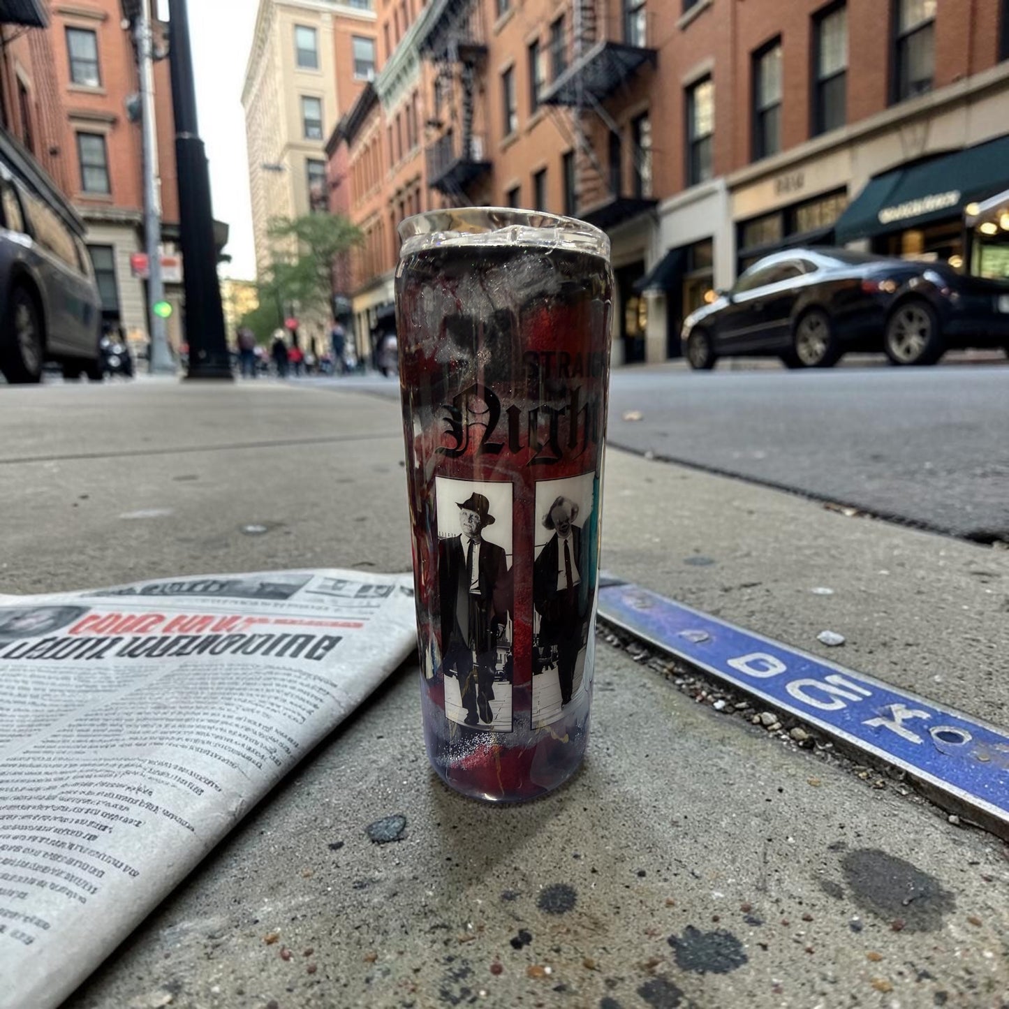 20 oz "Straight outta NIGHTMARES" tumbler