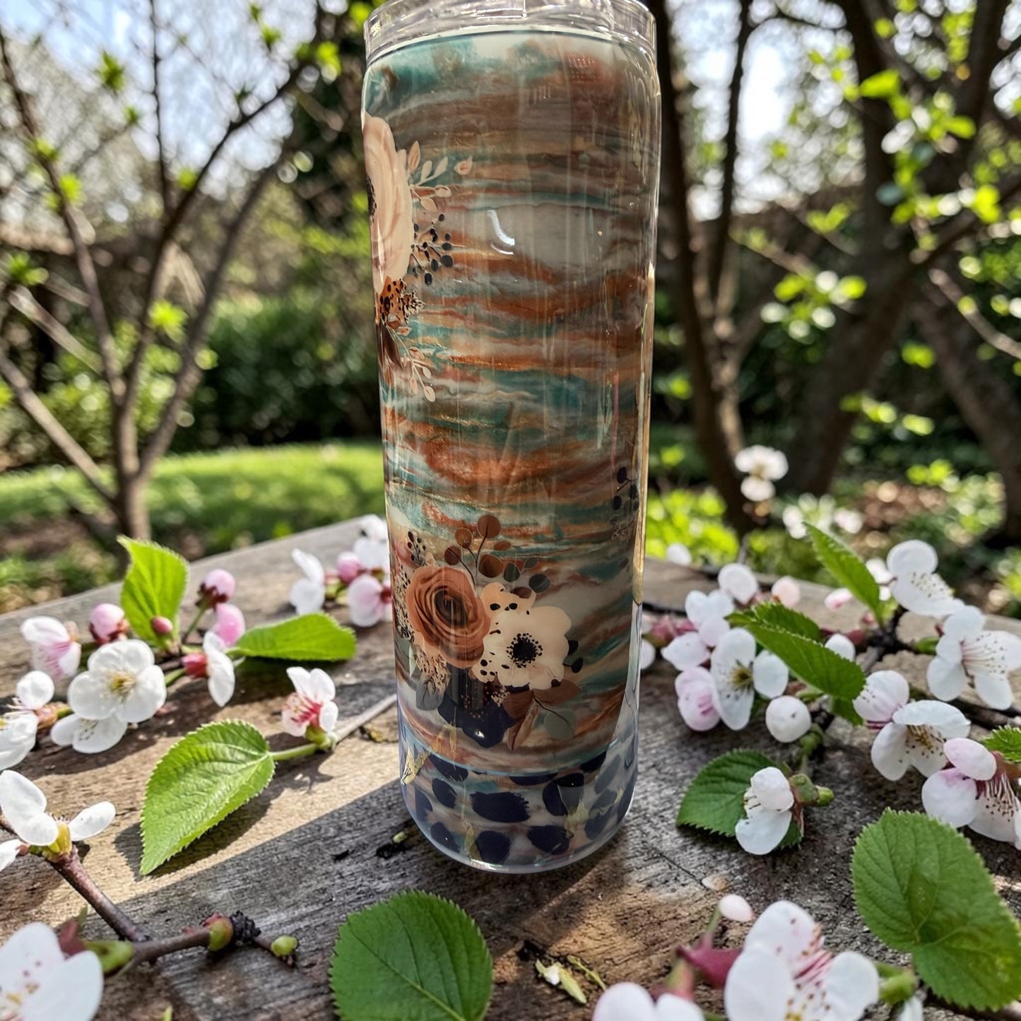 30 OZ COUNTRY AND FLOWERS