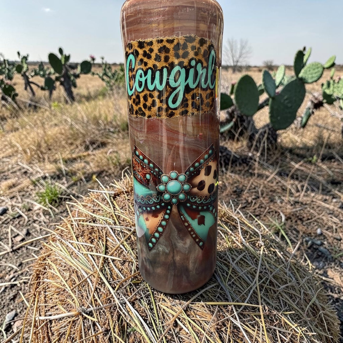 30 oz Cowgirl tumbler