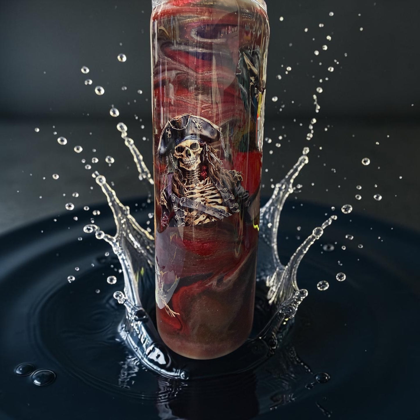 30 oz Pirate ship tumbler