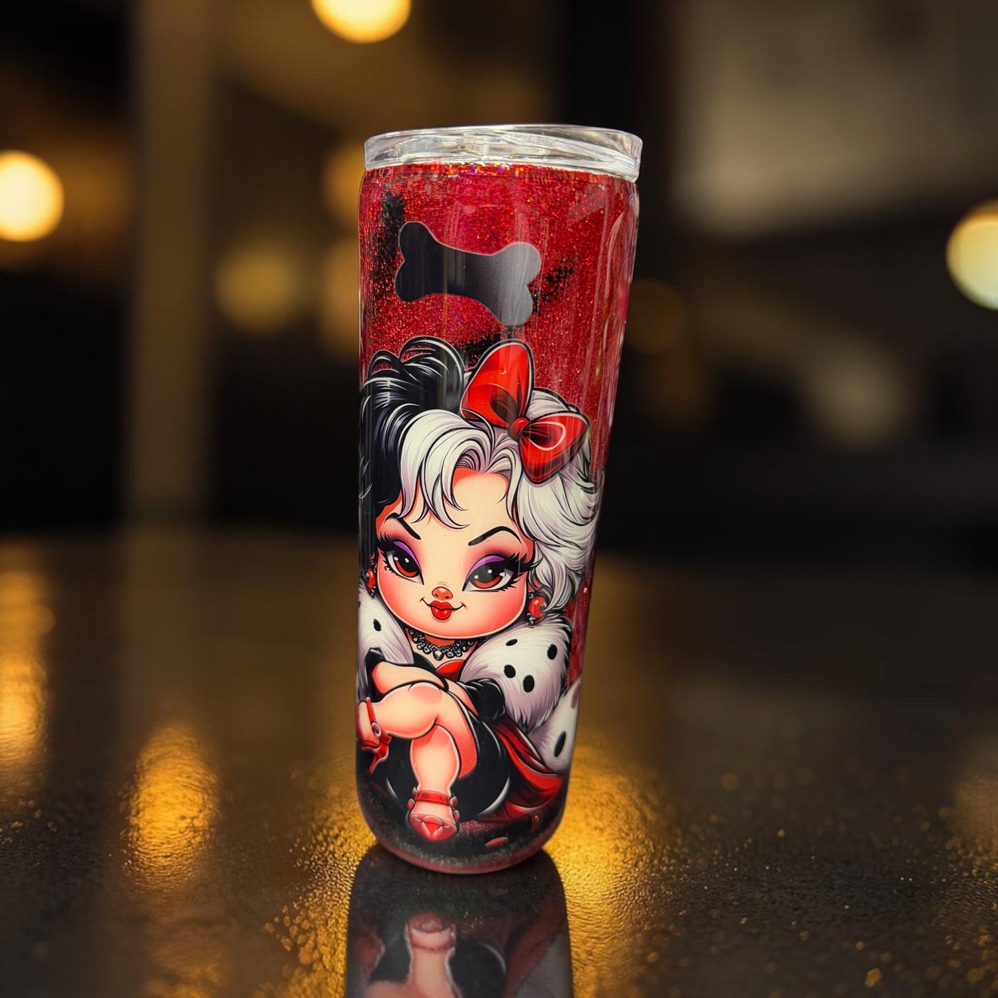20 oz Puppy and Corella tumbler