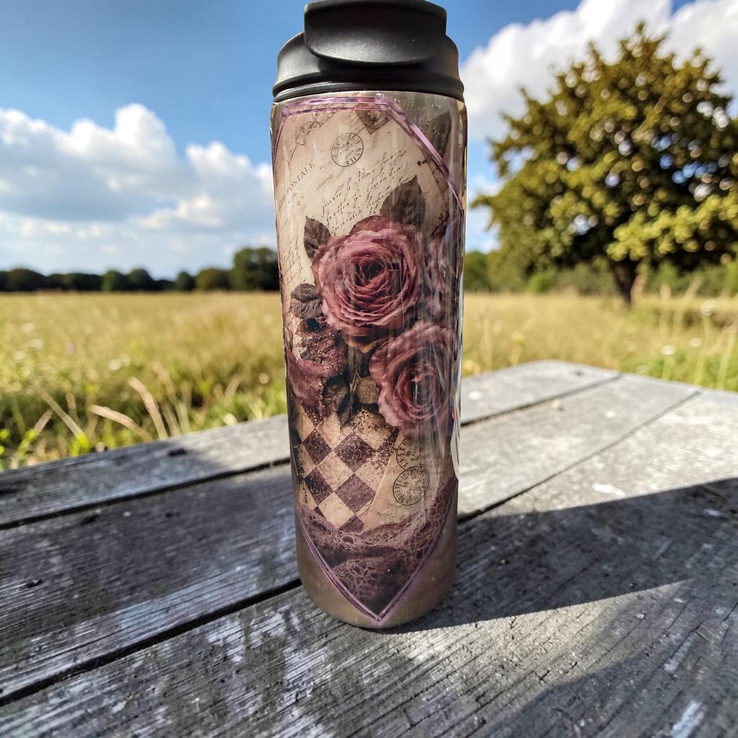 20 oz Elegant rose tumbler