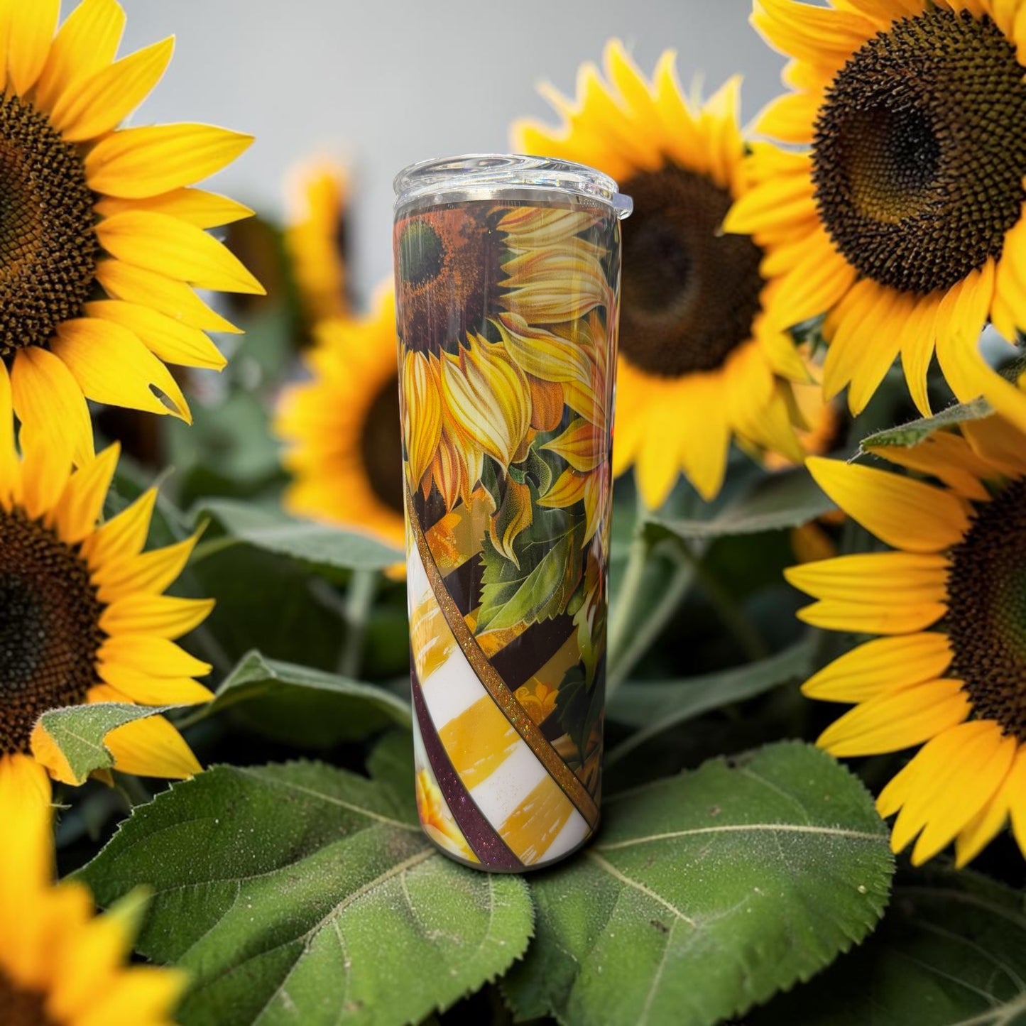 30 oz Sunflower tumbler