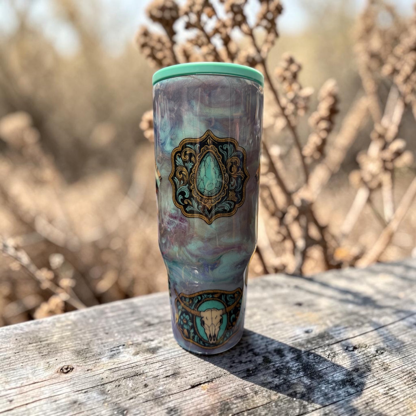 40 oz Country tumbler