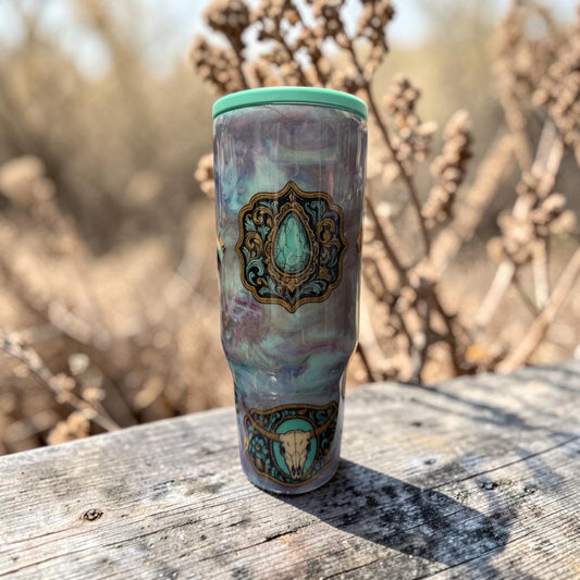 40 oz Country tumbler