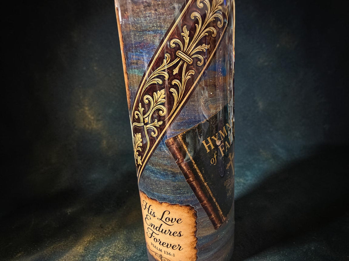 20 oz Hymns of faith tumbler